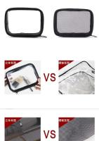 Bolsa de cosméticos transparente impermeable para mujer, estuche de maquillaje con cremallera de viaje, organizador de lavado de maquillaje transparente, Kit de bolsas de aseo para baño - details 4