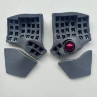 Charybdis MK2 Kit de teclado dividido 4x6 Bluetooth personalizado Inalámbrico/Wried Modo dual Hotswap Rojo Trackball Teclado mecánico dividido Mx Switch Juego Teclado Ergonomía Accesorios De Juegos - details 1