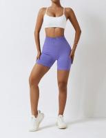 Shorts de Cintura Alta para Mujer en Verano Color Caramelo Ideal para Entrenamiento en Gimnasio y Yoga - details 35