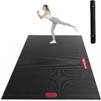 Estera de Yoga Ultraduradera Antideslizante 183×122/213×152/244×183/274×183cm Deportes y Exteriores - 1