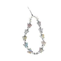 Cordón para teléfono móvil con cuentas de mariposa, llavero antipérdida Y2K de colores dulces, cristalino y bonito - details 1
