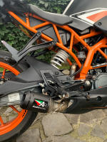 Escape de Motor Moto de Acero Inoxidable RESPRACE Pipe de Medio y Cuerda para KTM DUKE 390 - details 5