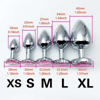 Leten Plug Anal de Metal Estimulador de Pleasure para Adultos Herramienta de Masajeador para Hombres y Mujeres - details 3