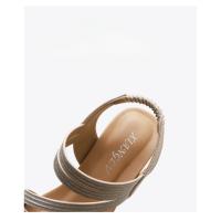 Zapatos de tacón de cuña elegantes de verano para mujer, sandalias informales a la moda para mujer - details 7