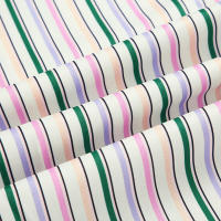 BUNO-Pantalones de encaje a rayas para mujer, Pantalones rectos de pierna ancha con cintura elástica y cordón, ropa de calle holgada para primavera y verano, pantalones de chándal informales - details 76