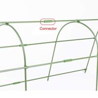 Estaca de jardín de 8MM, conectores rectos de plástico, tubo de conexión, estaca de soporte para plantas de alta resistencia, 20 piezas - details 6