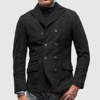 Camiseta retro casual, chaqueta para hombre, nuevo 2024 - details 3