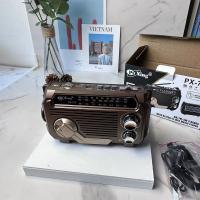 Portátil de alta sensibilidad FM AM SW Radio carga Receptor solar de emergencia manivela Bluetooth altavoz reproductor de música Audio AUX - details 0