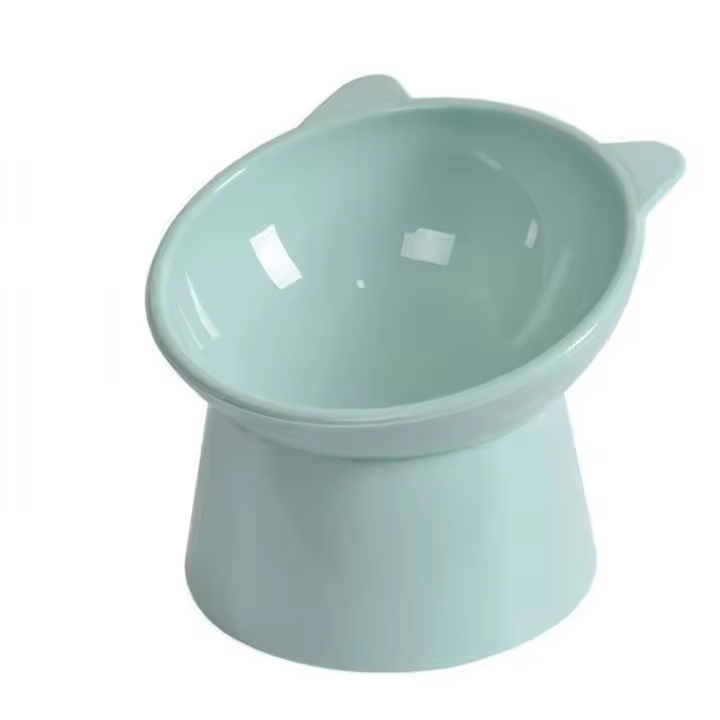 Cuenco Alto para Perros y Gatos Protector de Cuello de 45° Comida y Agua - 1