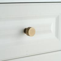 Tiradores de armario de bronce, pomos de puerta antiguos, manija moleteada de latón macizo, tiradores de armario, barra en T, tirador de puerta de muebles - details 10