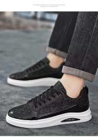 Zapatos de invierno con cordones para hombre joven, informales, de moda, talla 39-46, con forro de malla duradero - details 17
