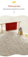 Alfombra de salón, algodón y lino, imitación gruesa para habitación, dormitorio, cocina - details 14