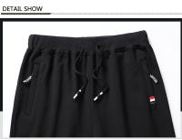 Pantalones De Deporte Para Hombre Algodón Suelto Cintura Elástica Jogging Tracksuit Deportivos Casuales De Temporada Todo El Año - details 17