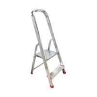 Tijera Plegable, Escalera de Aluminio, Multiusos, Antideslizante, Ligera y Resistente, Escalera Doméstica, Fácil Transporte (4 peldaños) - details 3
