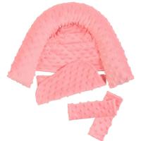 Almohada de Color caramelo, asiento de coche anticabeza, protección del cuello, almohada de soporte para la cabeza del bebé, cojín para reposacabezas infantil, soporte para la cabeza para dormir - details 4