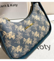 Bolso Baguette con bloques de color de nicho vintage2025Nuevo bolso para axilas con carro de alta gama al por mayor - details 8