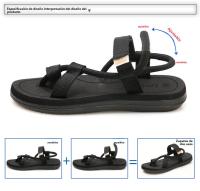 Verano nuevas sandalias de playa chanclas pareja de hombres pellizcar zapatillas vietnamitas zapatillas frescas al aire libre de los hombres - details 2