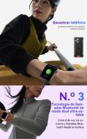 Blackview Reloj Inteligente R60 Pantalla AMOLED de 1.96'' Llamadas de Teléfono Bluetooth - details 29