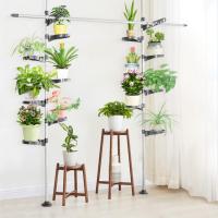 Soporte de Metal Decorativo con 7 Niveles Macetas de Flores Exhibitivas ajustables en altura - details 2