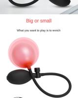 Tapón Iatable Anal para principiantes, Mini Bomba De trasero expandible fácil de insertar, juguete sexual para hombres y mujeres - details 1