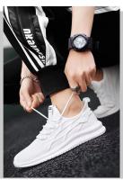 Zapatos deportivos de moda para hombre transpirables de malla fina zapatos deportivos de marea versátiles ligeros de suela blanda zapatos casuales - details 7