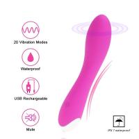 Leten Vibrador G Spot Dildo Estimulador Suave para Vagina y Clítoris Masajeador Anal Masturbador para Adultos 20 Modos de Placer Sensual - details 1