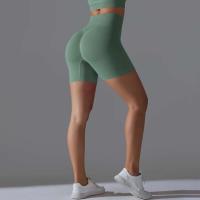 Deportes sin costuras para mujer, ciclismo, trotar, Fiess, cintura alta, Push Up, pantalones cortos de gimnasio, mallas, ropa de Yoga - details 56