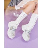 Verano nuevos zapatos Mary Jane de tacón grueso con suela gruesa zapatos casuales versátiles zapatos individuales de moda que aumentan la altura - details 3