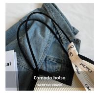Bolso de Cuero para Mujer de Gran Capacidad Bolso Complemento Casual para Todos los Mancuernos - details 3