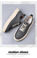 Primavera nuevos zapatos casuales de tablero para hombres transpirables cómodos zapatos versátiles de moda para hombres versión coreana amarilla de zapatos de moda de lujo ligero - details 19