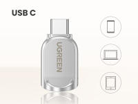 UGREEN Lector de tarjetas TF USB C Lector de tarjetas Micro SD USB 3.0 Tipo C Adaptador de lector de tarjetas de memoria OTG - details 3