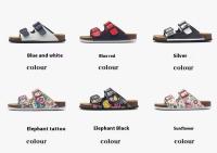BIRKEN Zapatillas de corcho de verano con punta abierta, zapatos planos para hombre y mujer para ocio al aire libre, mismo estilo, hebilla de playa - details 5