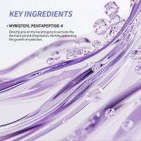 Sérum de Crecimiento de Pestañas y Cejas Rápido de 7 Días Tratamiento Fuerte de Extensión de Maquillaje para Pestañas y Cejas Herramientas de Cuidado de la Piel Facial - details 6
