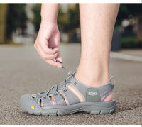 Sandalias de bolsillo con suela ligera para exteriores, de gran tamaño, sandalias de senderismo de verano para mujer, zapatos de playa para hombre - details 34
