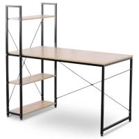Escritorio de Oficina para Computadora Mesa de Juego y Comedor con 4 Estante de Almacenamiento - details 1