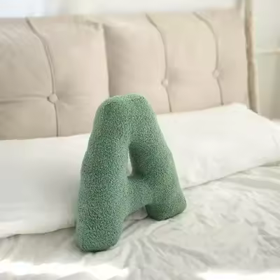 Almohada de tiro con letras nórdicas de Navidad para niños, cojín de sofá de juguete, accesorio de tiro, cojín de Silla, decoración del hogar, regalo de Navidad - 1