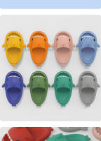 Zapatillas para niños de la generación de tiburones, baño antideslizante, sandalias para padres e hijos para bebés y niñas - details 9