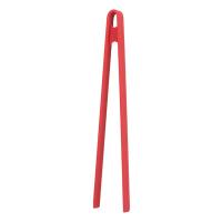 Pinzas antideslizantes para pan, pinzas para servir, barbacoa, ensalada, mango largo, pinza para carne, utensilios de cocina para el hogar, Rojo - details 0