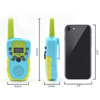 Walkie Talkie para niños, alcance de 3 km, mini transceptor para uso en exteriores, batería de larga duración, walkie talkie de juguete de camuflaje, localizador inalámbrico para niños T388, regalos - details 6