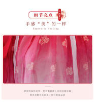 Hanfu primavera y otoño vestido elegante antiguo súper inmortal para niñas pequeñas falda de bata de estilo chino Tang para niños - details 0