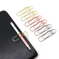 Clips de papel multifuncionales en forma de amor, 15 Uds., portalápices de Metal para sujeción de documentos de agenda - details 5