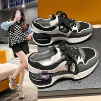 Zapatos de Deportes Gruesos para Mujeres 2025 Diseño Colorblocking Estilo Barroco Pequeño - details 13