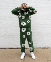 Conjunto Deportivo Hip Hop para Hombres y Mujeres Sudadera con Capucha y Pantalones Largos - details 1