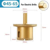 1 Abridor De Agujeros, Broca Para Amoladora, Broca Para Agujeros De Diamante Soldado, Brocas De Sierra Para Azulejos De Mármol, Abridor De Agujeros Para Lavabo, Taladro De Diamante - details 2