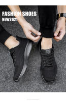 Zapatillas de moda para hombre Zapatillas de malla transpirables Zapatos para correr huecos para hombre - details 11