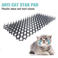 Alfombrilla antigatos para jardín, repelente de perros, esterilla de púas disuasoria - details 0