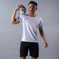 Camiseta de manga corta de seda de hielo para hombre, conjunto informal de secado rápido, pantalones cortos deportivos transpirables - details 8