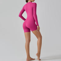 Mono Deportivo Con Cuello Levantado Y Cremallera Frontal Para Mujer - details 9
