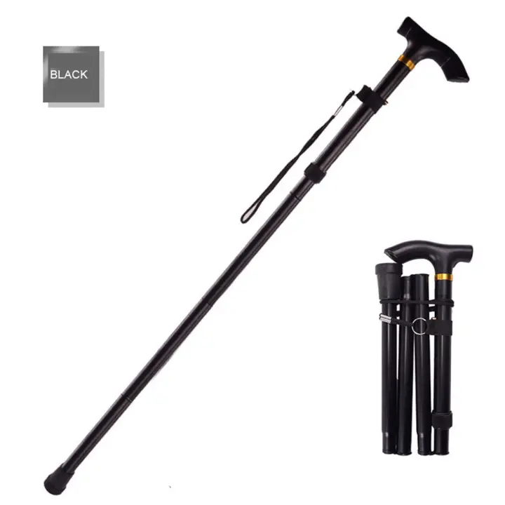 Bastones de Senderismo ultraligeros y Plegables, Ajustables y Duraderos para Senderismo y Camping, Diseño Ergonómico - 1