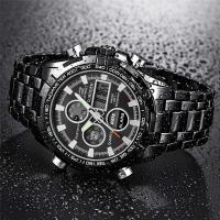 Reloj Deportivo de Cronómetro Automático de Lujo Premium Correa de Aleación de Moda - details 3